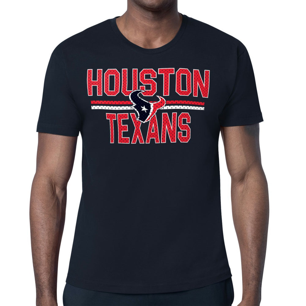 Houston Texans Starter Mesh Look T-Shirt - Navy T-shirts