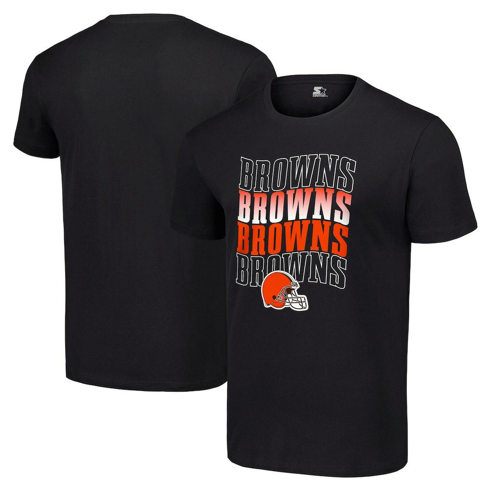 Cleveland Browns Starter Four Name T-Shirt - Black T-shirts