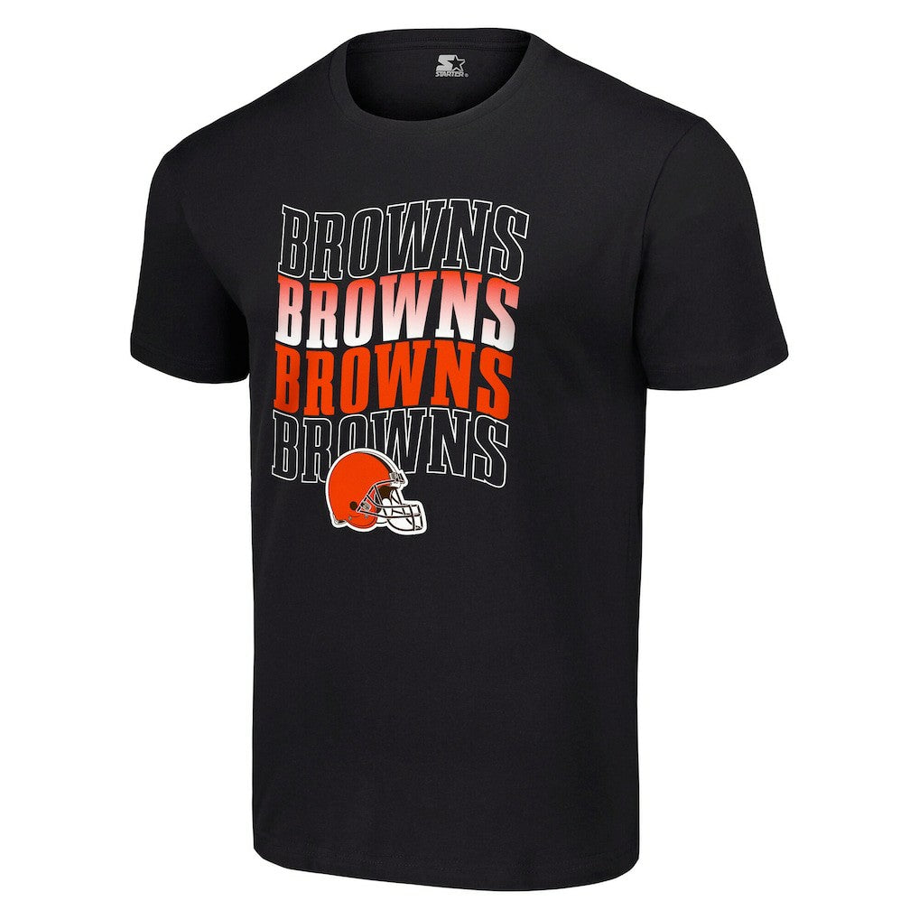 Cleveland Browns Starter Four Name T-Shirt - Black T-shirts