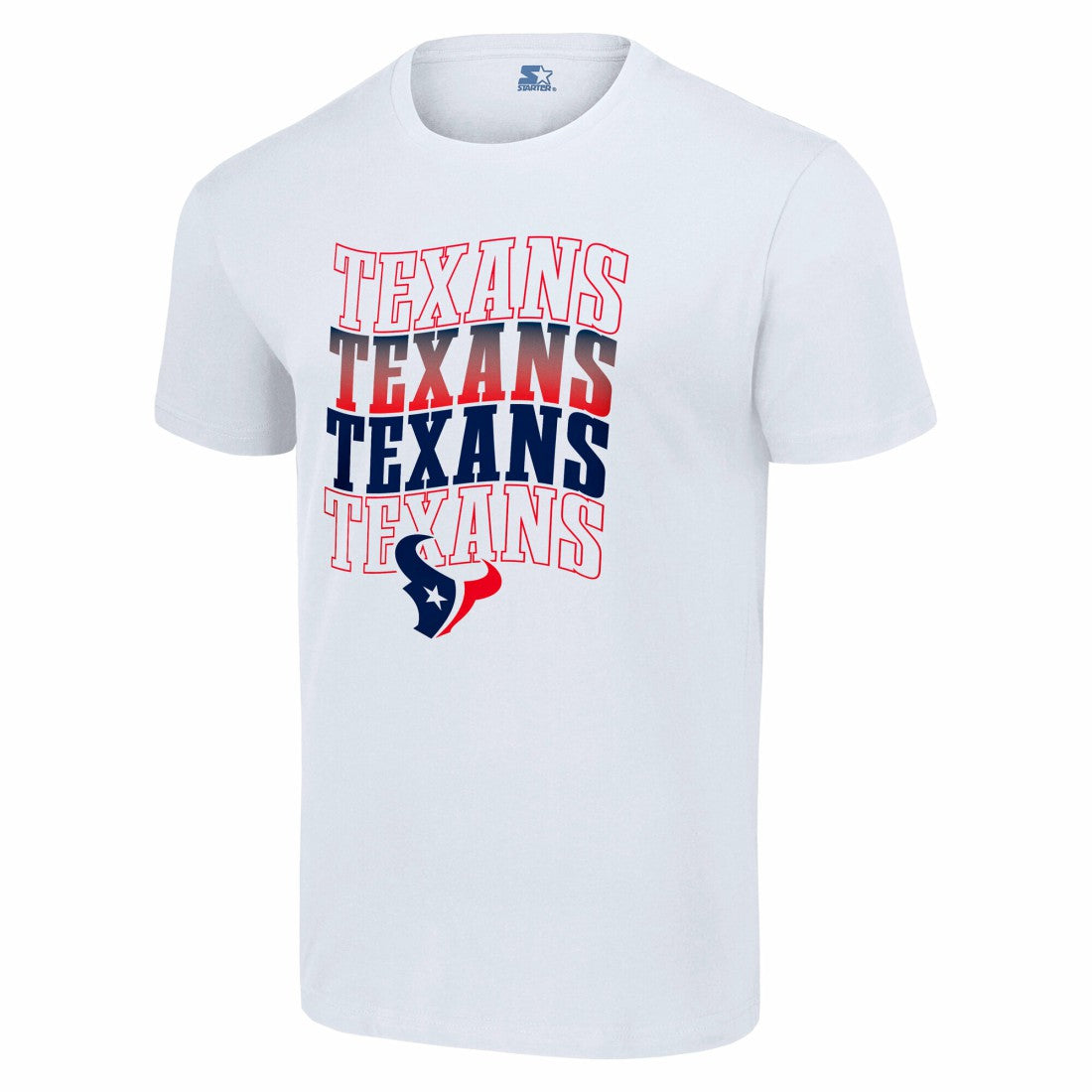Houston Texans Starter Four Name T-Shirt - White T-shirts