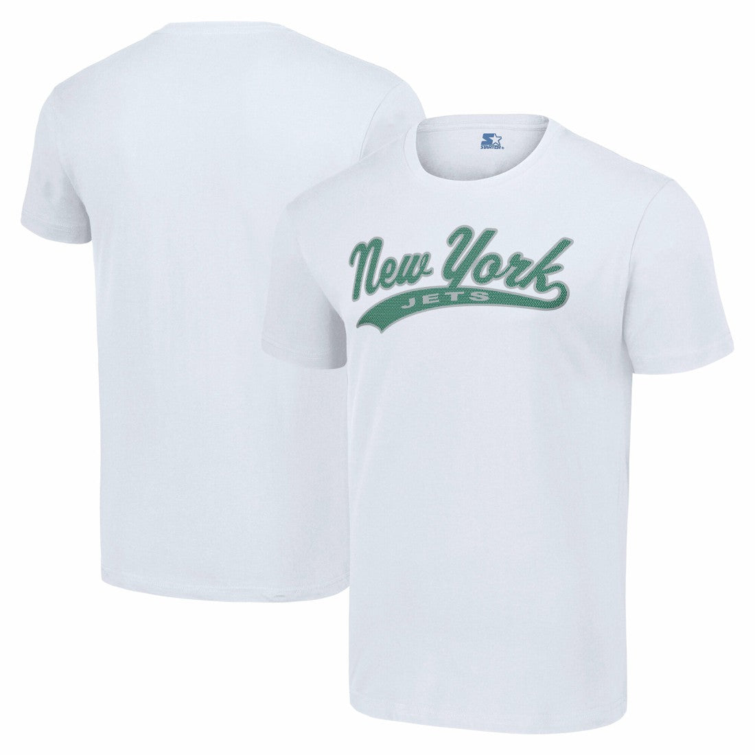 New York Jets Starter City Tailsweep T-Shirt - White T-shirts