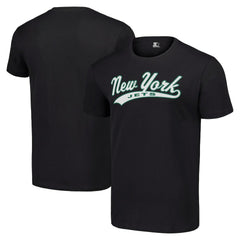 New York Jets Starter City Tailsweep T-Shirt - Black T-shirts