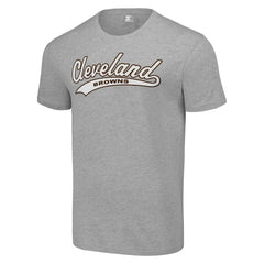 Cleveland Browns Starter City Tailsweep T-Shirt - Heather Gray T-shirts