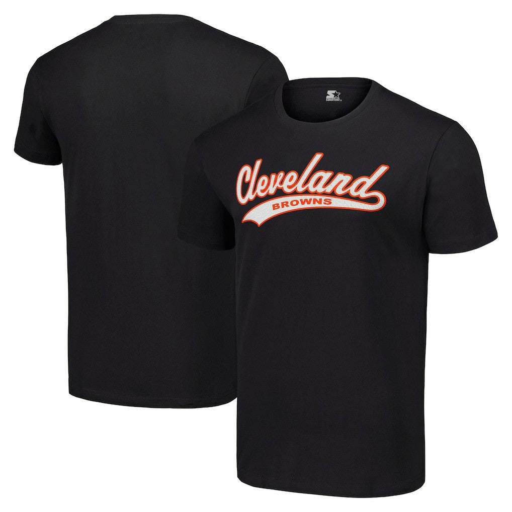Cleveland Browns Starter City Tailsweep T-Shirt - Black T-shirts