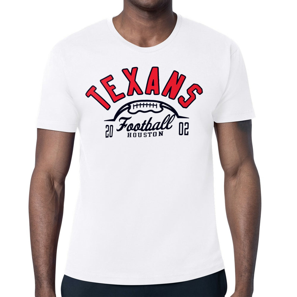 Houston Texans Starter Half Ball Logo T-Shirt - White T-shirts