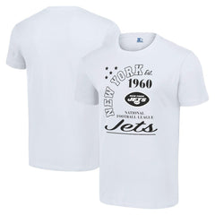 New York Jets Starter Arch City T-Shirt - White T-shirts