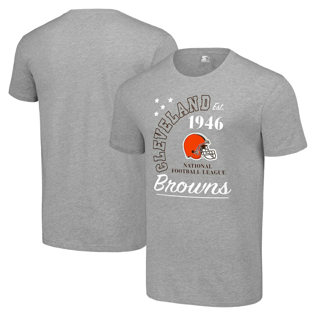 Cleveland Browns Starter Arch City T-Shirt - Heather Gray T-shirts