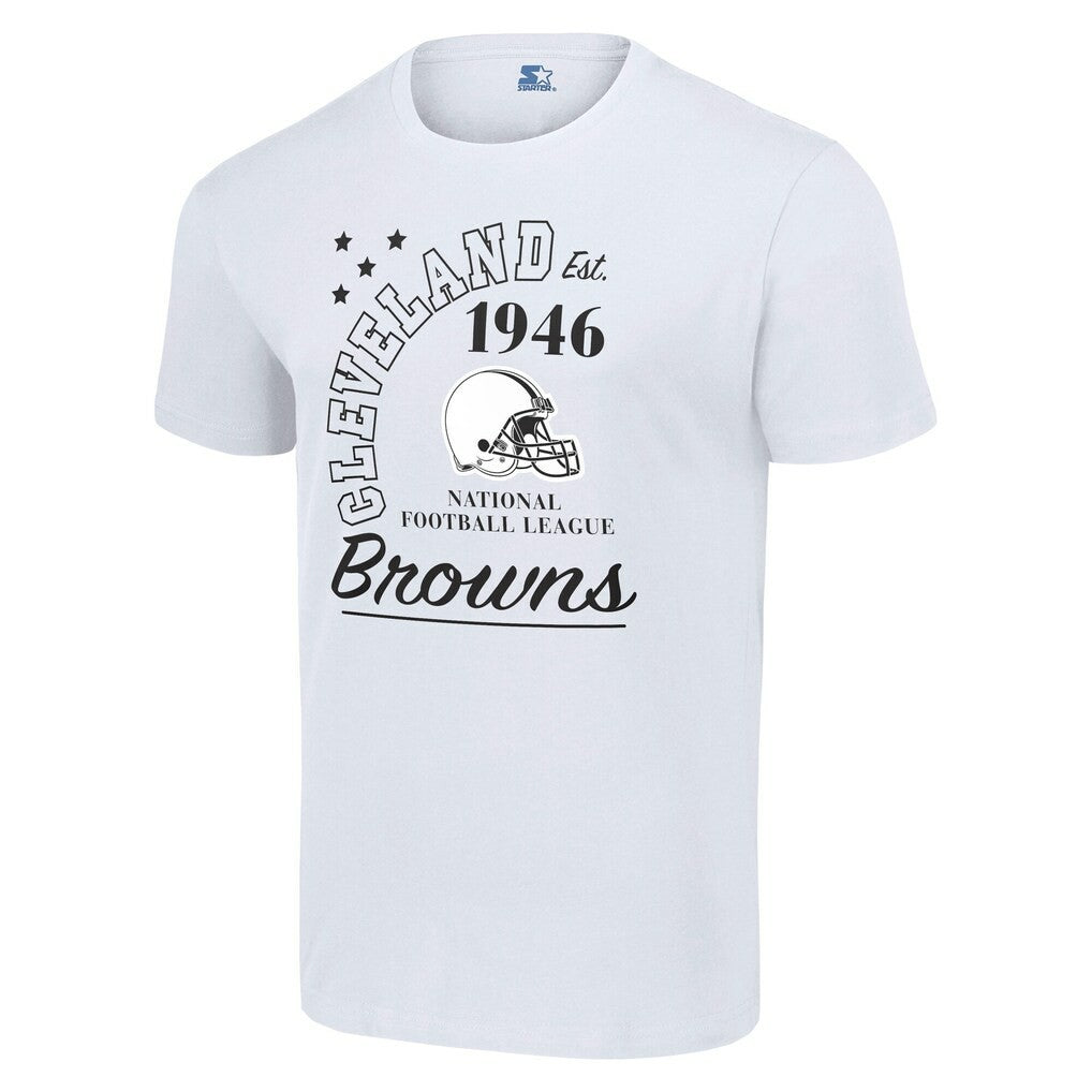 Cleveland Browns Starter Arch City T-Shirt - White T-shirts