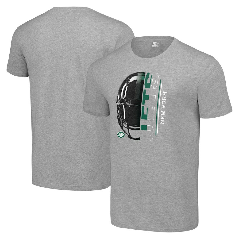 New York Jets Starter T-Shirt - Heather Gray T-shirts