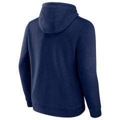 Atlanta Braves Fastball Pullover Hoodie - Navy Hoodies