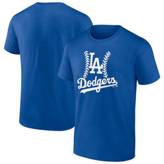 Los Angeles Dodgers Fastball T-Shirt - Royal T-shirts