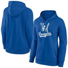 Los Angeles Dodgers Women's Fastball Pullover Hoodie - Royal Hoodies