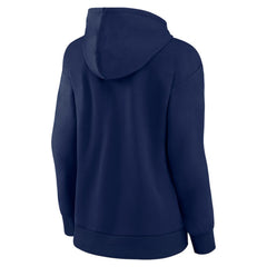 New York Yankees Women's Fastball Pullover Hoodie - Navy Hoodies