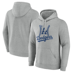 Los Angeles Dodgers Fastball Pullover Hoodie - Gray Hoodies