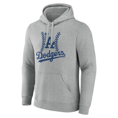 Los Angeles Dodgers Fastball Pullover Hoodie - Gray Hoodies