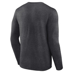 Atlanta Braves Monochrome Long Sleeve T-Shirt - Charcoal T-shirts