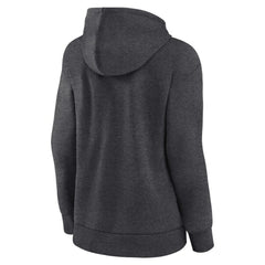 Baltimore Orioles Women's Monochrome Pullover Hoodie - Charcoal Hoodies