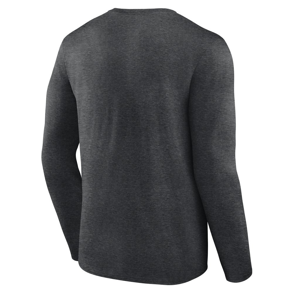 Cincinnati Reds Monochrome Long Sleeve T-Shirt - Charcoal T-shirts