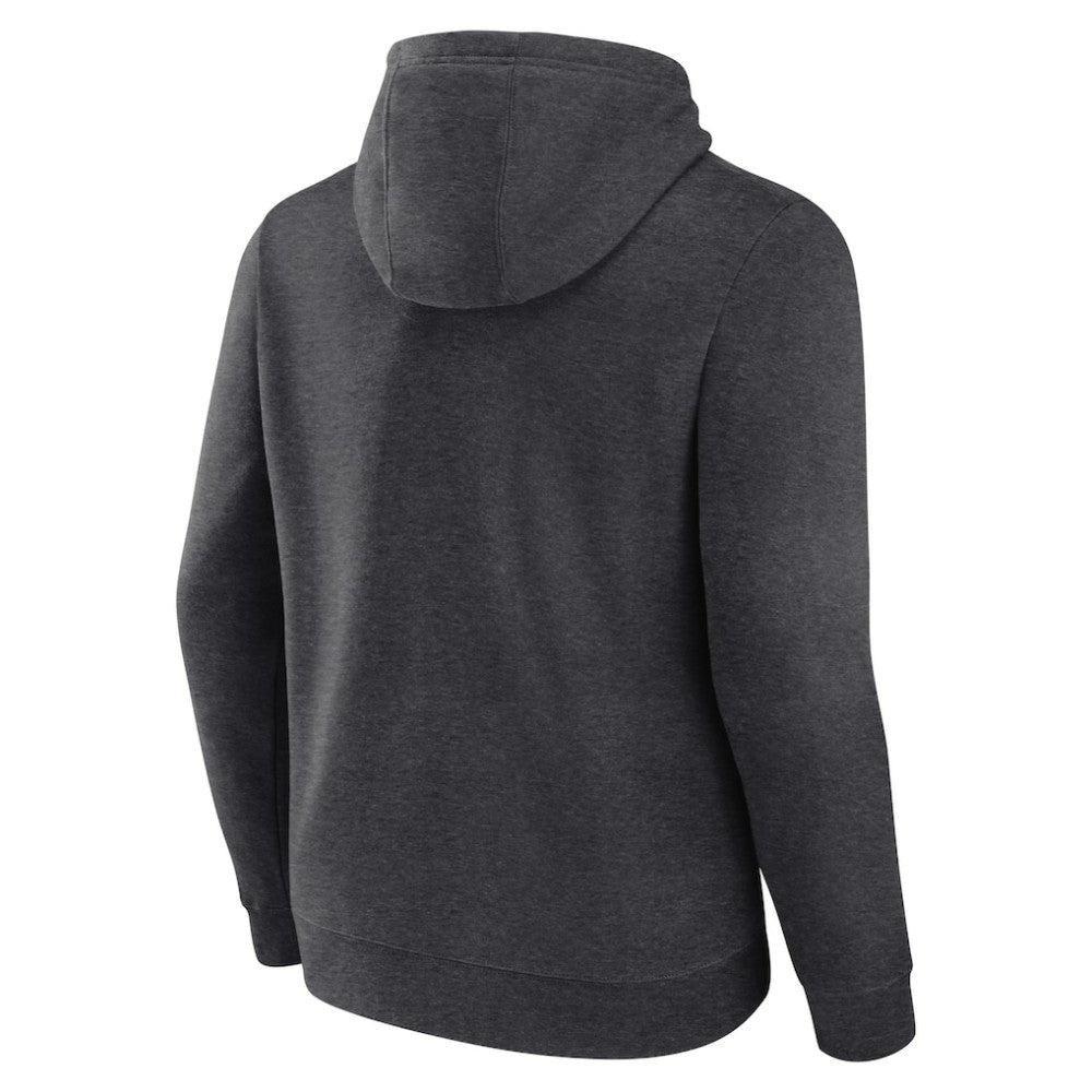 Cincinnati Reds Monochrome Pullover Hoodie - Charcoal Hoodies