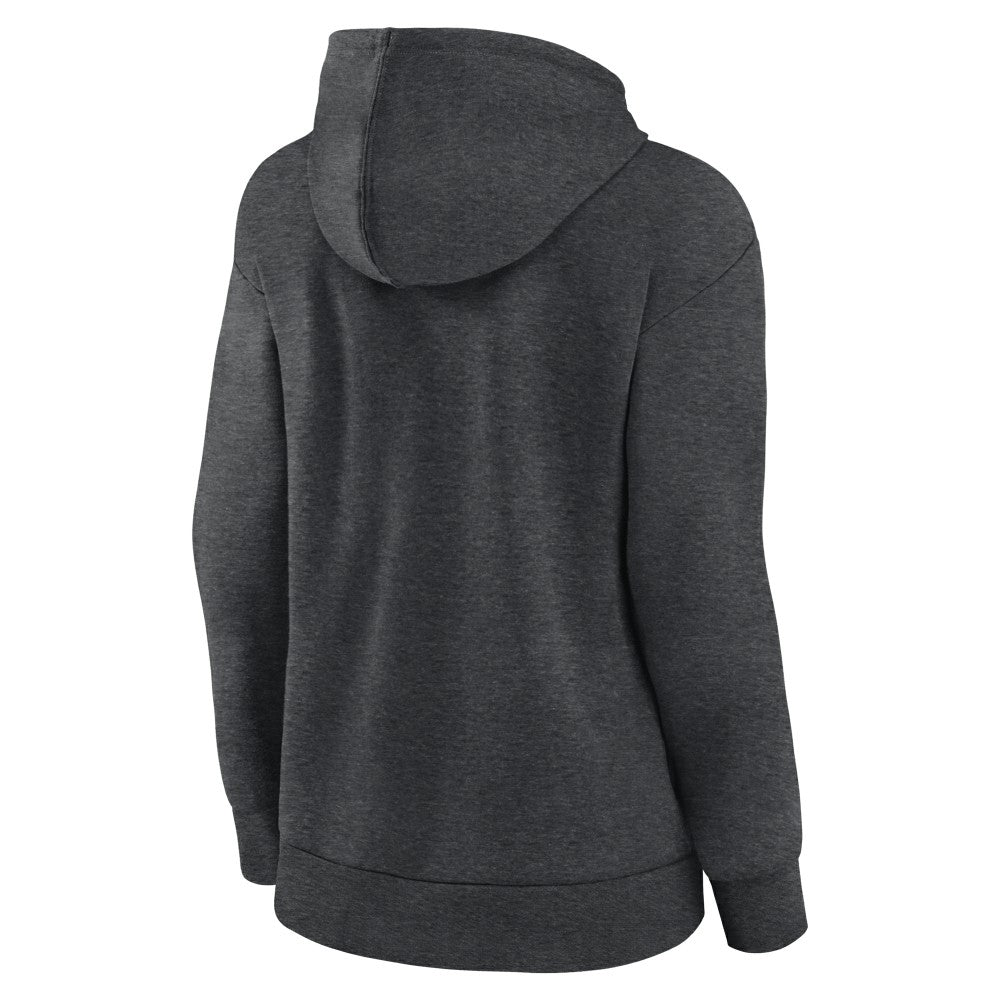 Cleveland Guardians Women's Monochrome Pullover Hoodie - Charcoal Hoodies