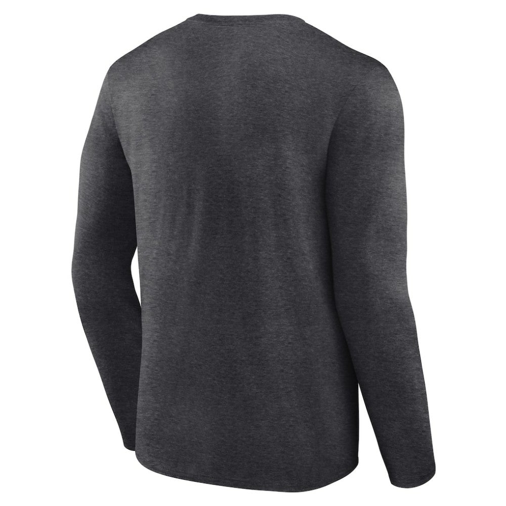 Philadelphia Phillies Monochrome Long Sleeve T-Shirt - Charcoal T-shirts