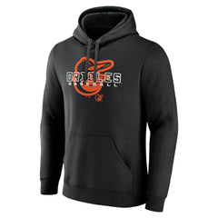 Baltimore Orioles Stellar Pullover Hoodie - Black Hoodies
