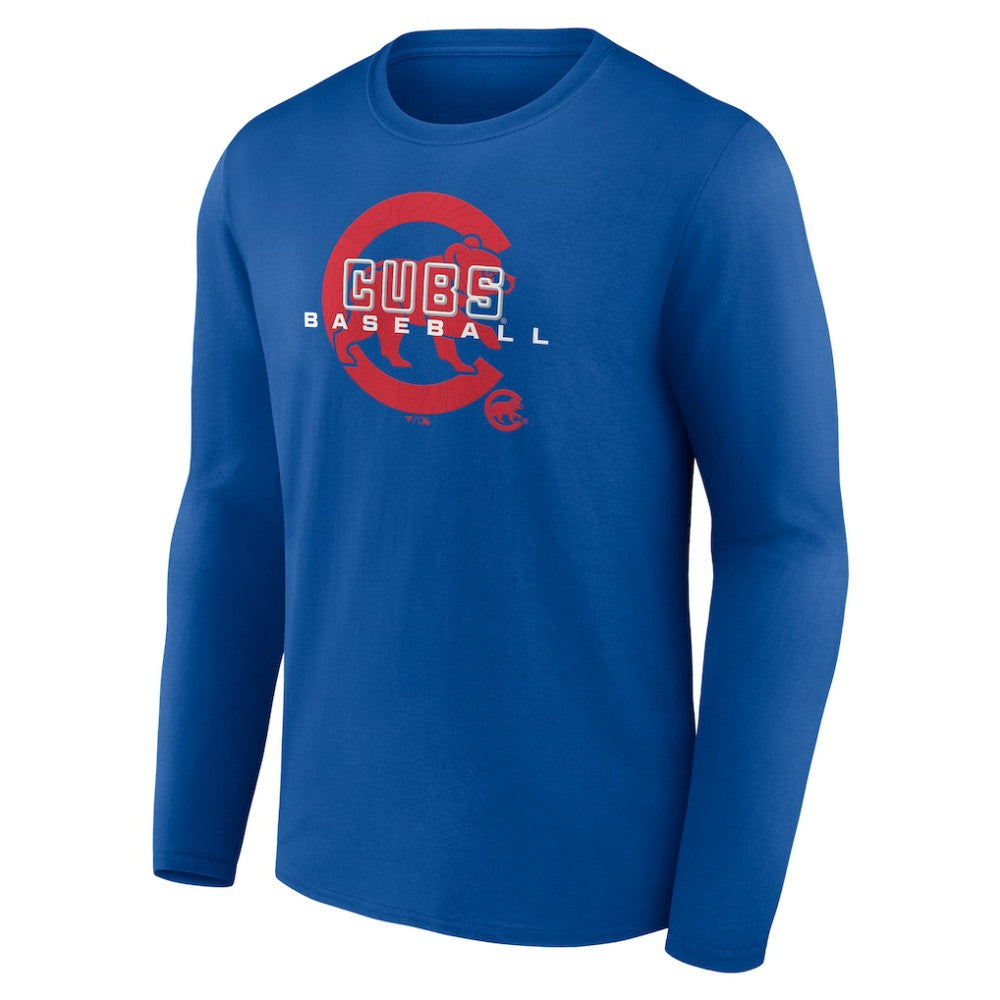 Chicago Cubs Stellar Long Sleeve T-Shirt - Royal T-shirts