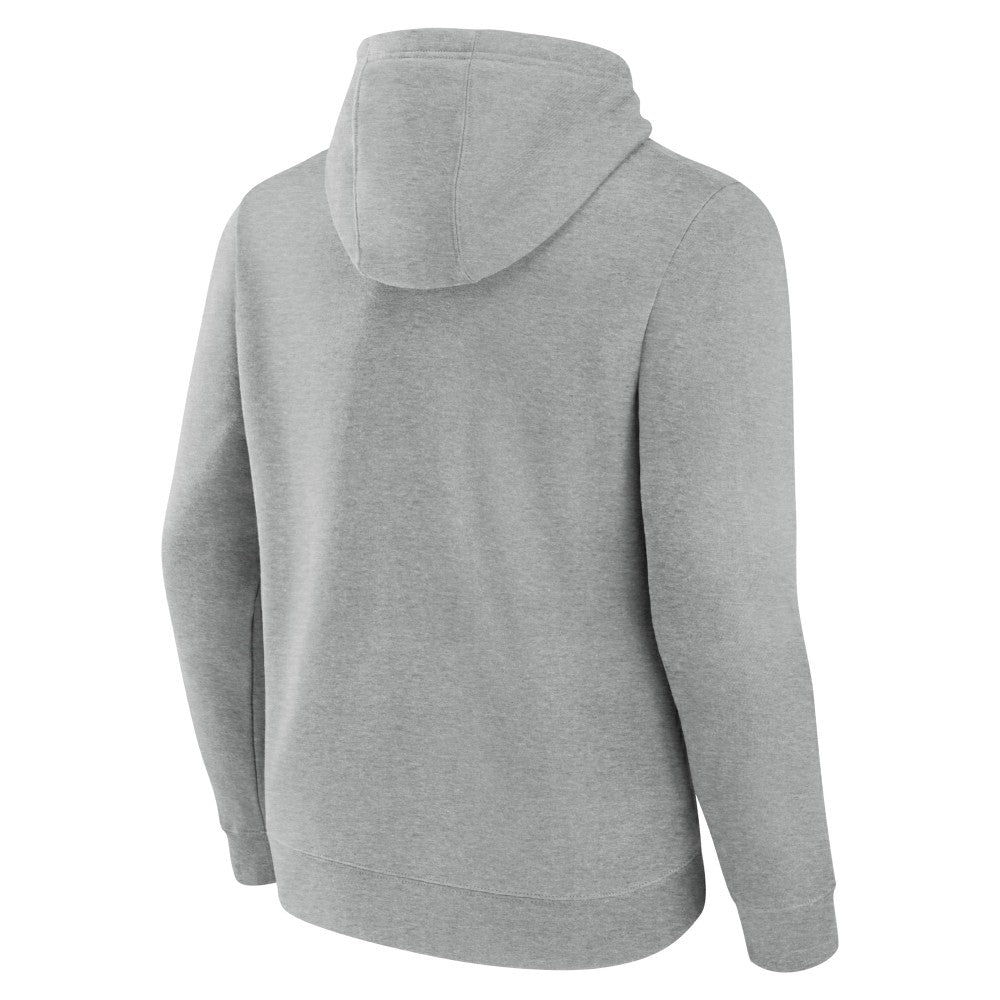 Cleveland Guardians Evanston Stencil Pullover Hoodie - Gray Hoodies