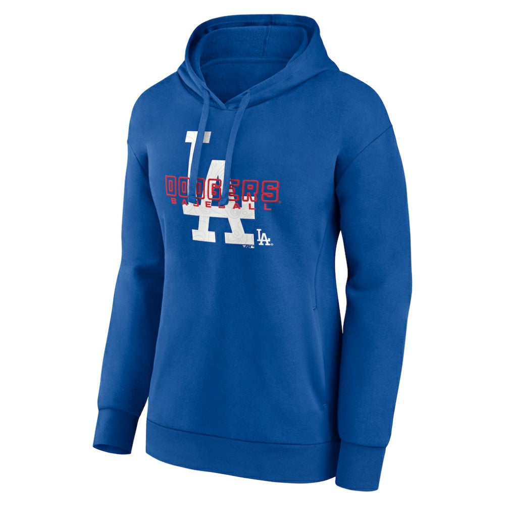Los Angeles Dodgers Women's Stellar Pullover Hoodie - Royal Hoodies