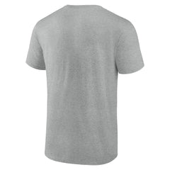 Milwaukee Brewers Evanston Stencil T-Shirt - Heather Gray T-shirts