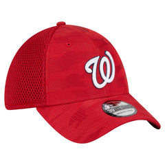 Washington Nationals New Era Subtle Camo 39THIRTY Flex Hat - Red Hats