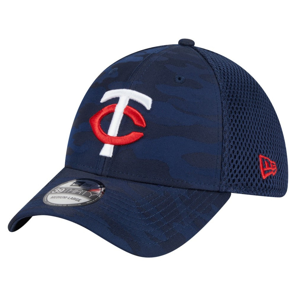Minnesota Twins New Era Subtle Camo 39THIRTY Flex Hat - Navy Hats