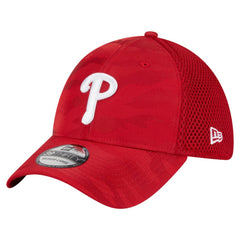 Philadelphia Phillies New Era Subtle Camo 39THIRTY Flex Hat - Red Hats