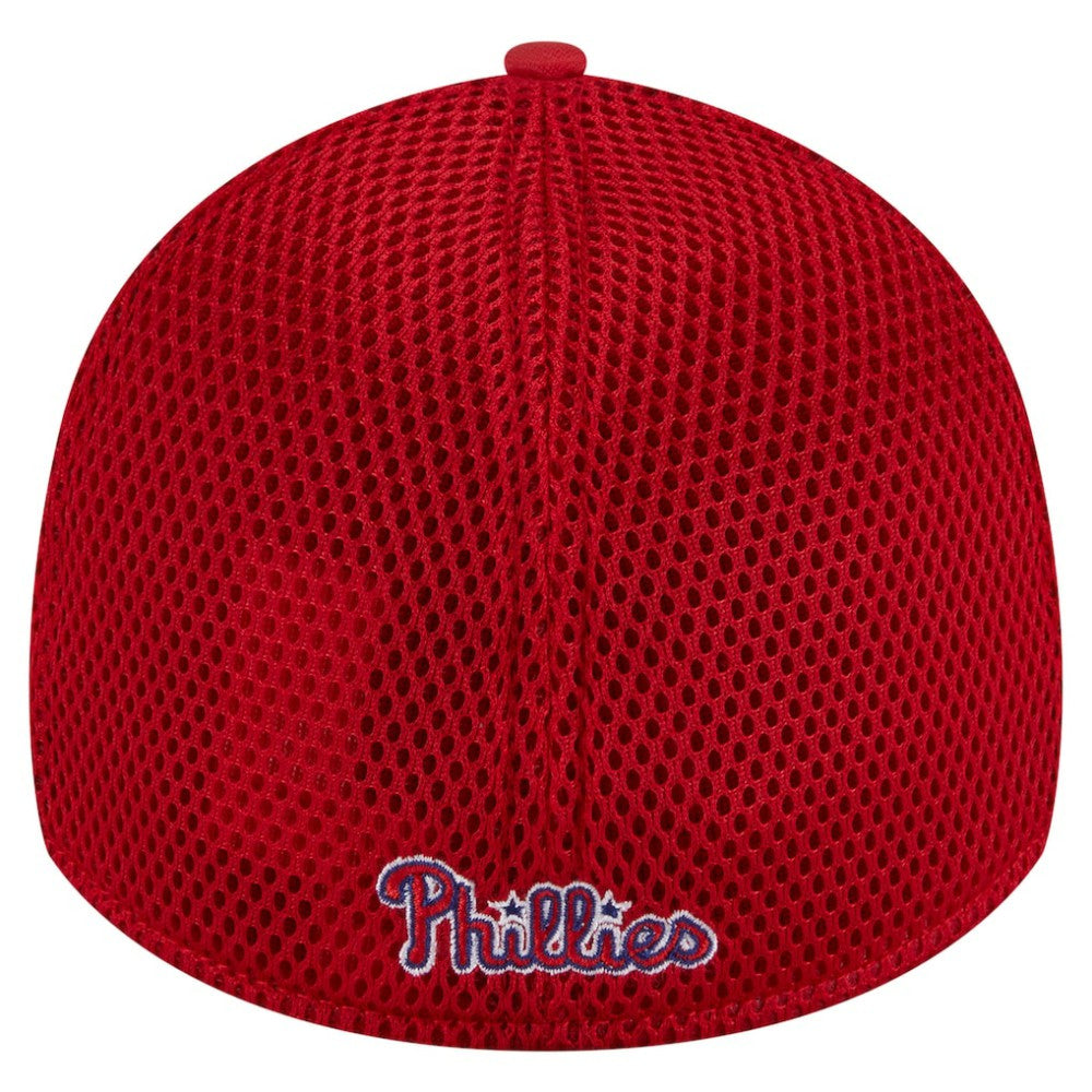 Philadelphia Phillies New Era Subtle Camo 39THIRTY Flex Hat - Red Hats