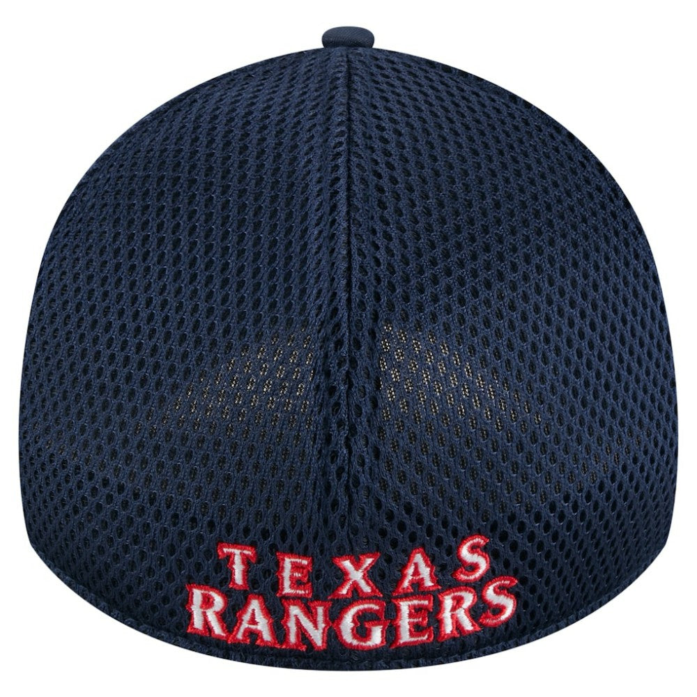 Texas Rangers New Era Subtle Camo 39THIRTY Flex Hat - Navy Hats