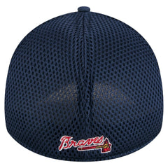 Atlanta Braves New Era Subtle Camo 39THIRTY Flex Hat - Navy Hats