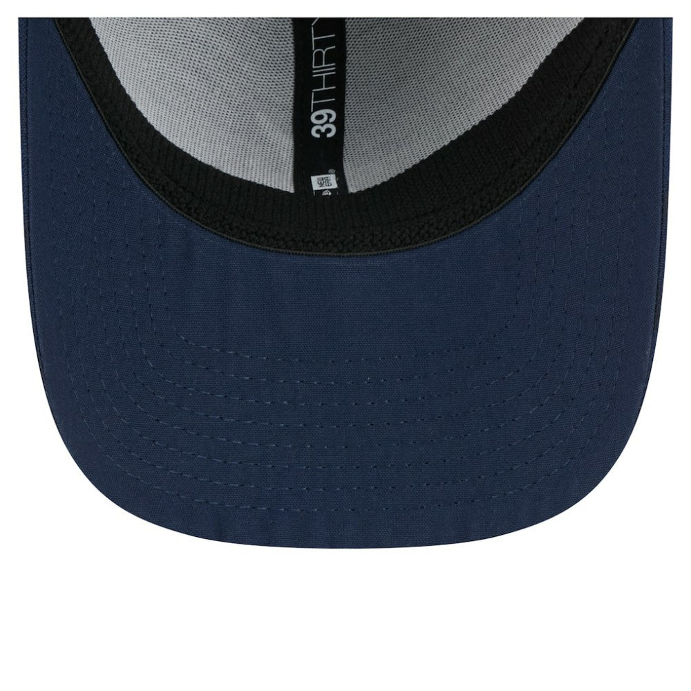 Atlanta Braves New Era Subtle Camo 39THIRTY Flex Hat - Navy Hats