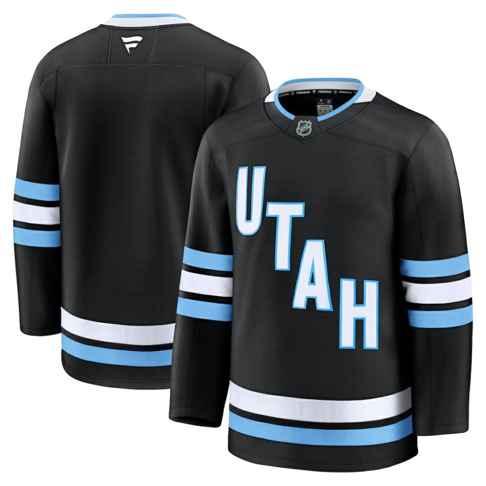Utah Mammoth Fanatics Home Premium Jersey - Black | US 201928528