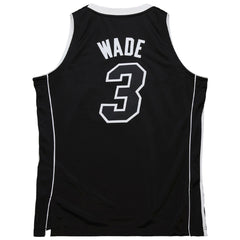 Dwyane Wade Miami Heat 2011/12 Hardwood Classics Authentic Jersey Black - Mitchell & Ness outlet