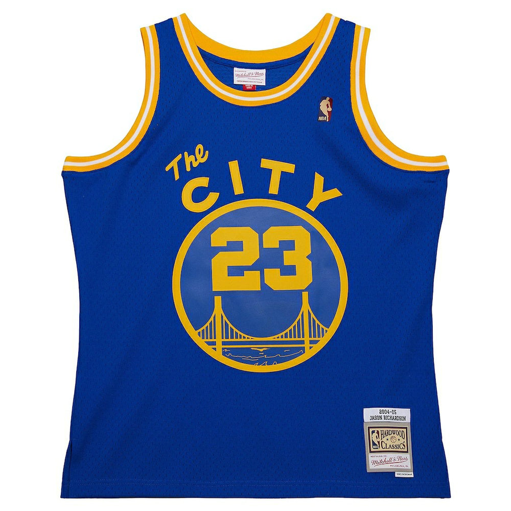 Jason Richardson Golden State Warriors 2004/05 Hardwood Classics Swingman Jersey Royal - Mitchell & Ness