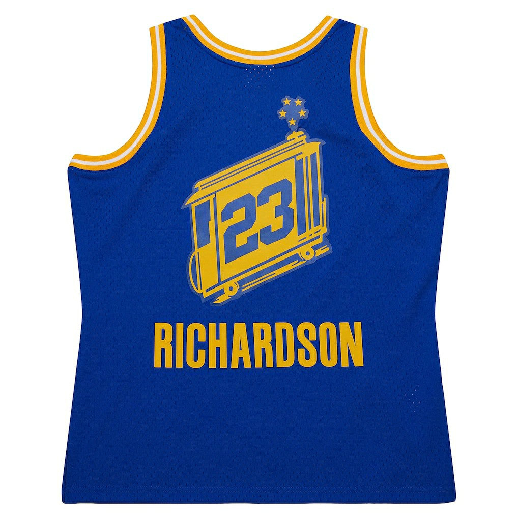 Jason Richardson Golden State Warriors 2004/05 Hardwood Classics Swingman Jersey Royal - Mitchell & Ness