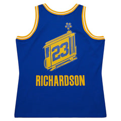 Jason Richardson Golden State Warriors 2004/05 Hardwood Classics Swingman Jersey Royal - Mitchell & Ness