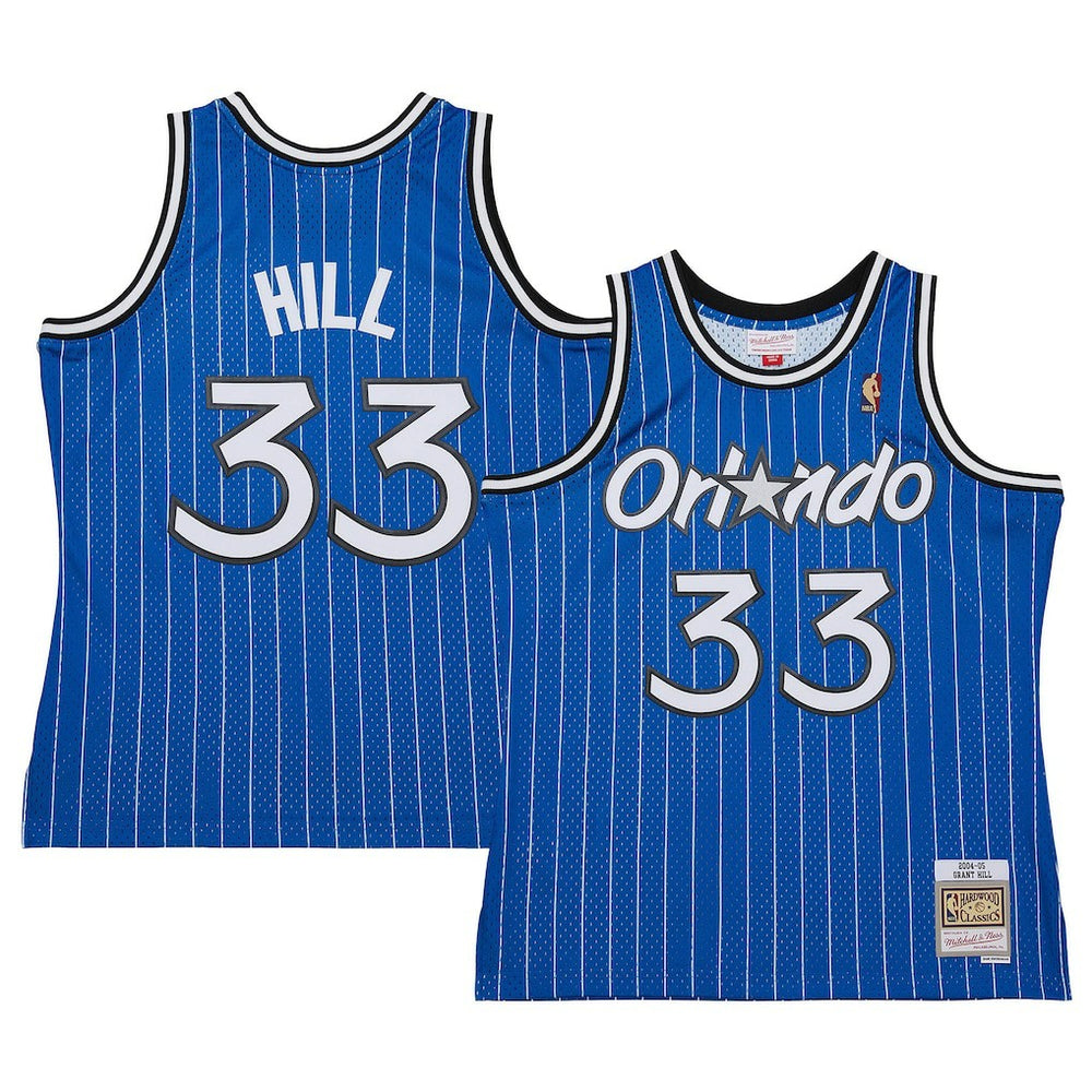 Grant Hill Orlando Magic 2004/05 Hardwood Classics Swingman Jersey Blue - Mitchell & Ness