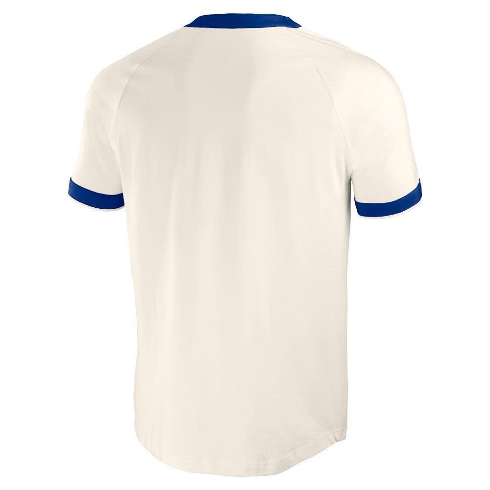 Kansas City Royals Darius Rucker Collection by Fanatics Henley Raglan T-Shirt - White T-shirts