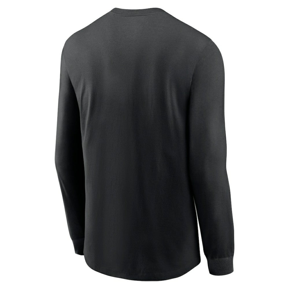 Arizona Diamondbacks Nike Local Logo Swoosh Lockup Long Sleeve T-Shirt - Black T-shirts