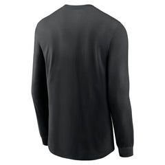 Arizona Diamondbacks Nike Local Logo Swoosh Lockup Long Sleeve T-Shirt - Black T-shirts