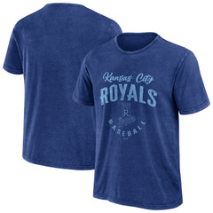Kansas City Royals Darius Rucker Collection by Fanatics Cooperstown Collection Washed T-Shirt - Royal T-shirts