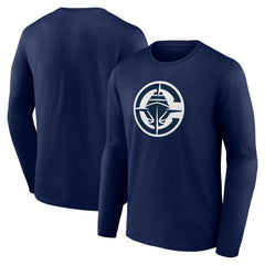 LA Clippers Primary Logo Long Sleeve T-Shirt Navy