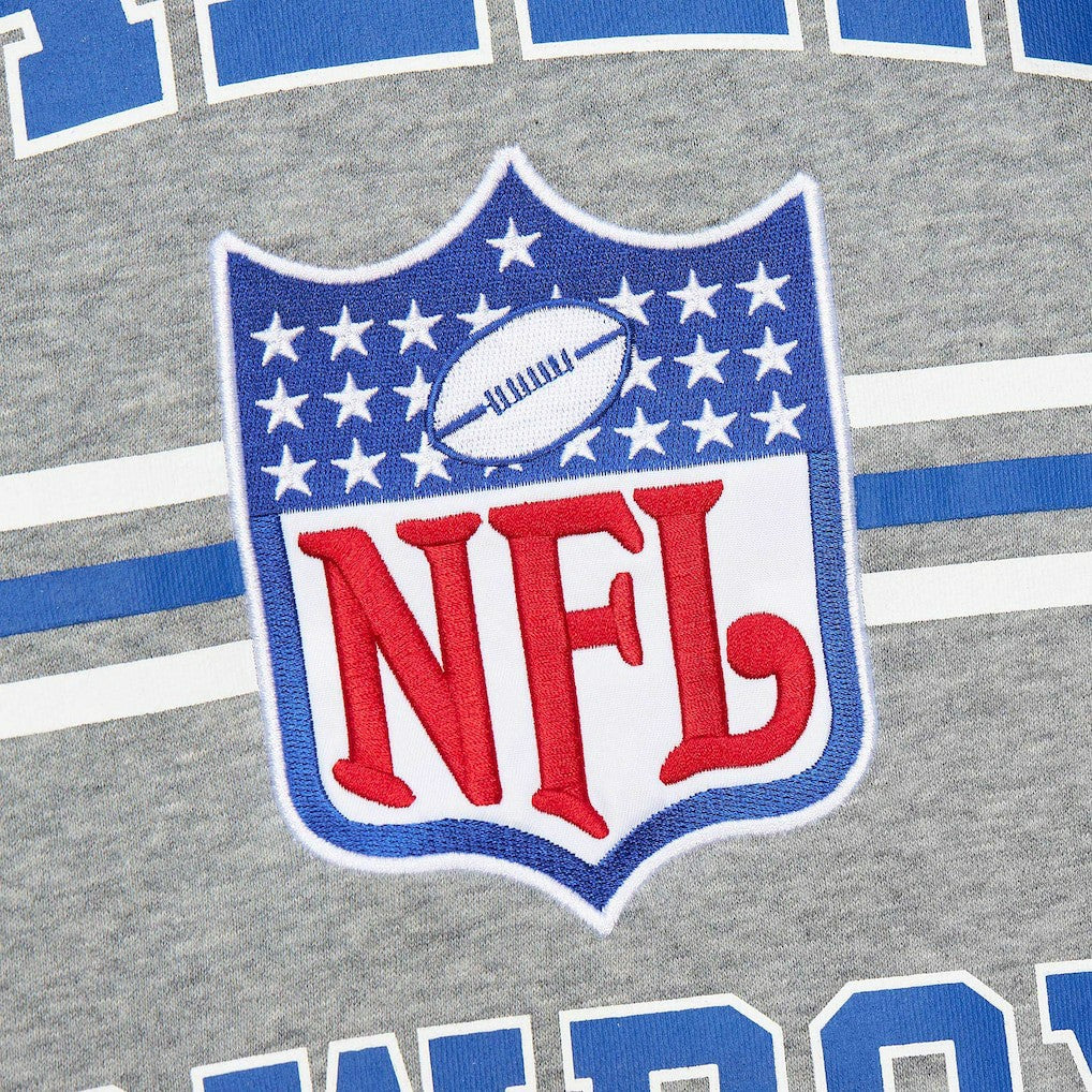 Dallas Cowboys Vintage Logo Pullover Sweatshirt - Heather Gray Pullover