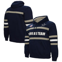 Dallas Cowboys America's Team Head Coach Pullover Hoodie - Navy Hoodies